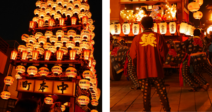 「どんでん」「車切（しゃぎり）」