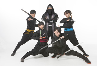 徳川家康と服部半蔵忍者隊