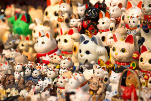 KURUFUKU Manekineko Festival in Seto