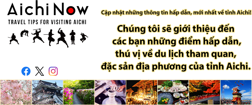 Discover the new charms of Aichi ＳＮＳ　ＳＴＡＲＴ！