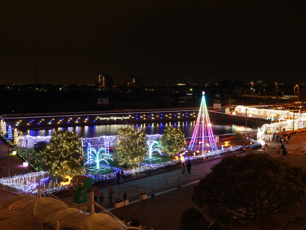 2018刈谷高速公路綠洲浪漫燈光秀　～光影的綠洲～