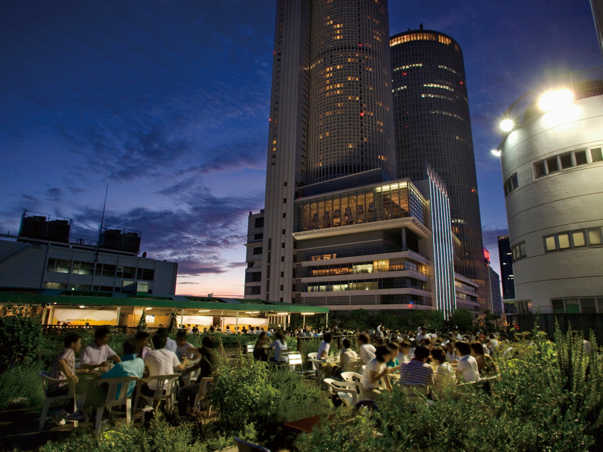 名鐵百貨店本店[本館]　屋頂啤酒花園