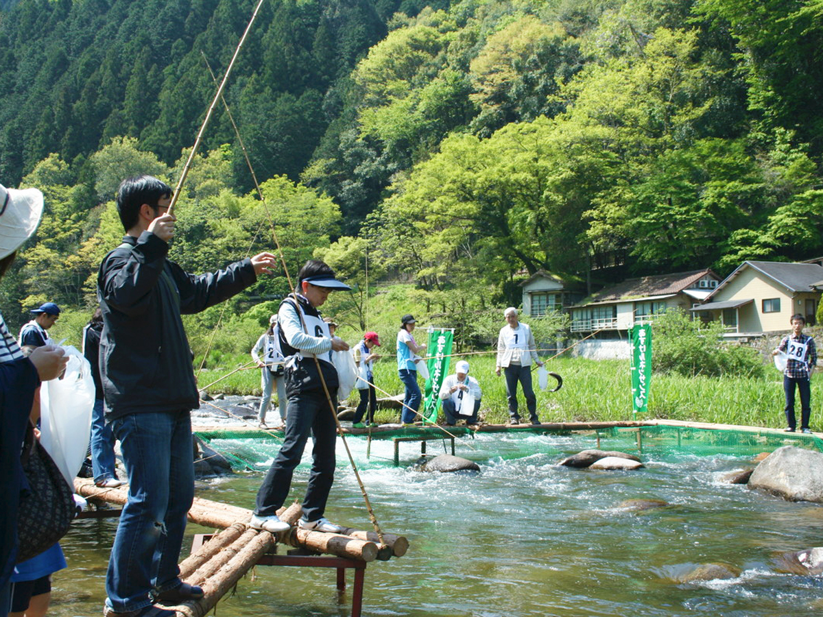 香嵐渓のゴールデンウイーク