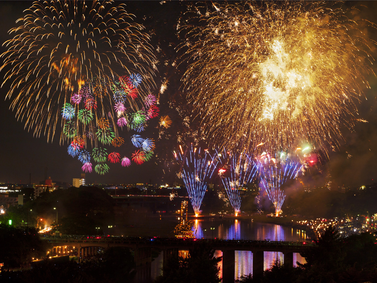 岡崎城下家康公夏日祭焰火大會