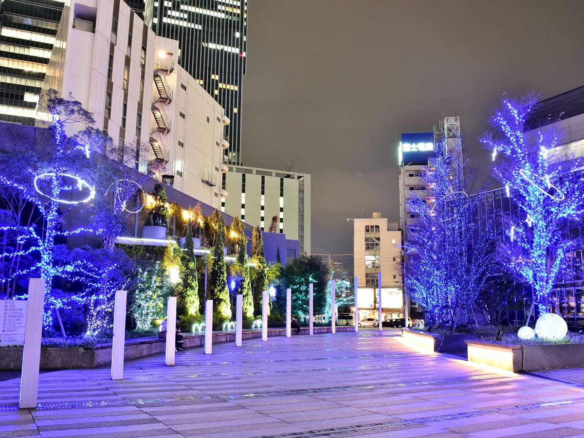 名古屋朗讯塔  冬季灯光秀