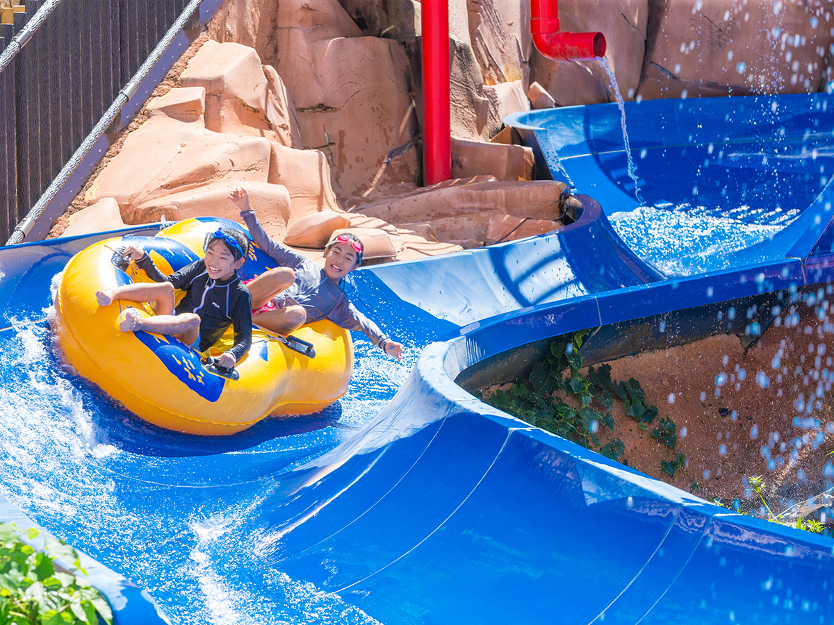 日本モンキーパーク水の楽園　モンプル