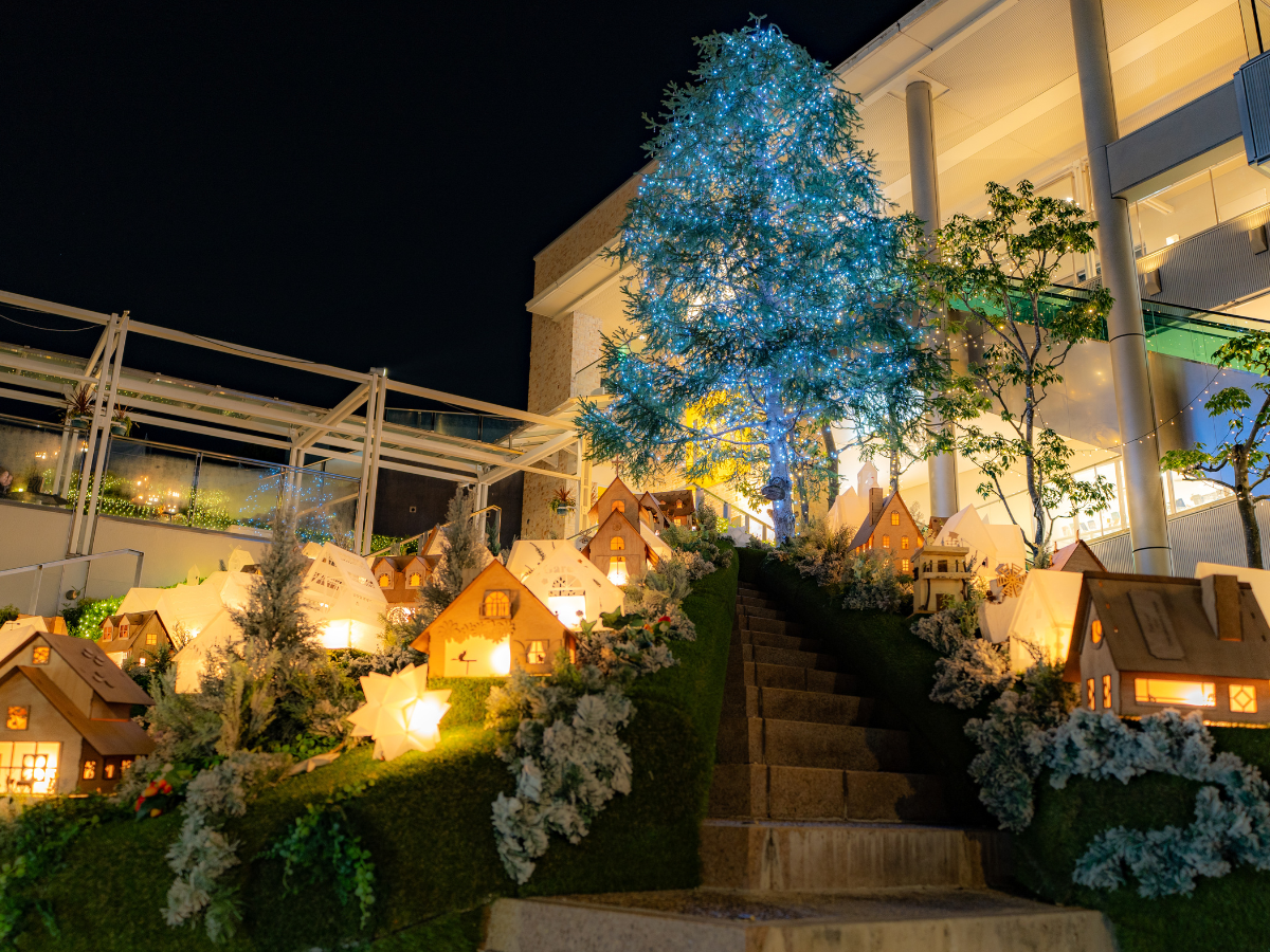 星丘露台商店街　聖誕燈光秀