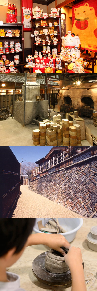 Maneki Neko,Kamagaki no Komichi Street,Seto-Gura Museum,Aichi Prefectural Ceramic Museum