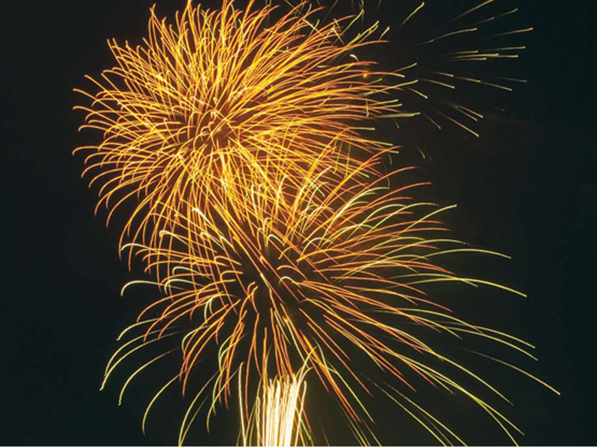 米津川焰火大會