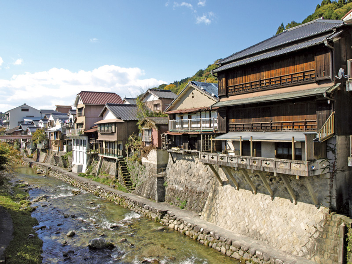 足助传统村庄及足助城