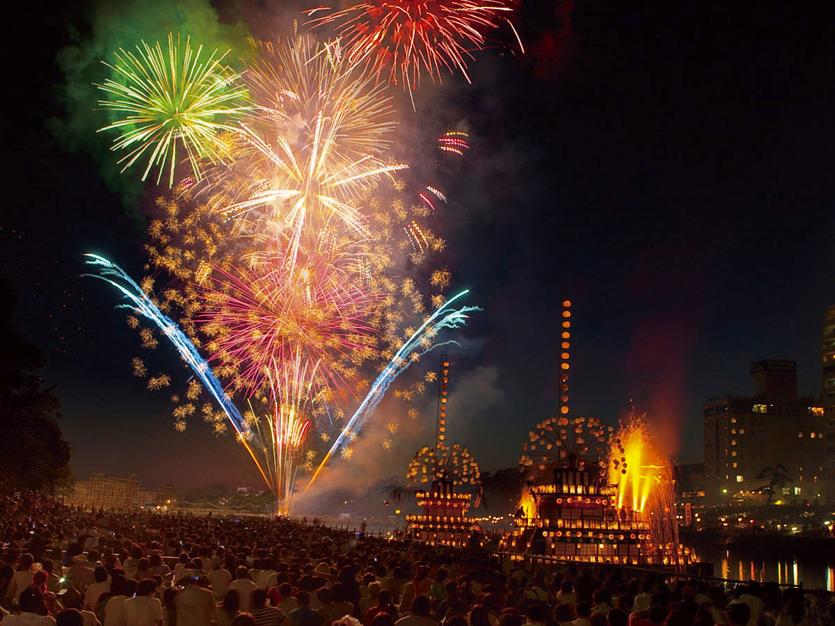 岡崎城下家康公夏日祭焰火大會