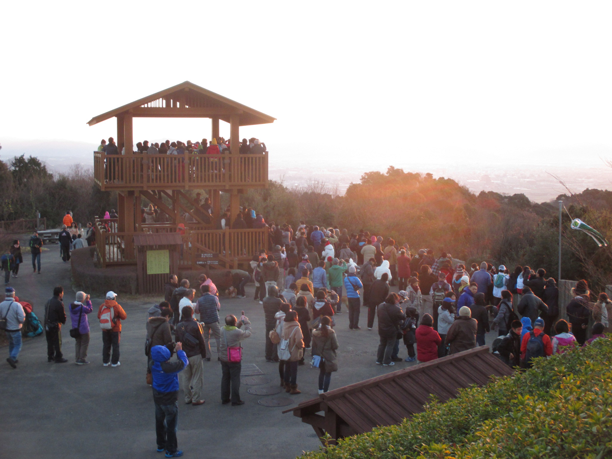 觀賞新年日出！（東三河故鄉公園）