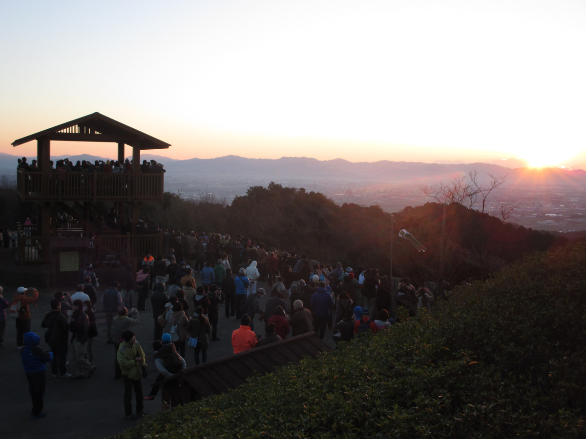 觀賞新年日出！（東三河故鄉公園）