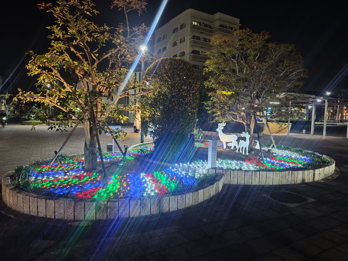 蒲郡駅前イルミネーション