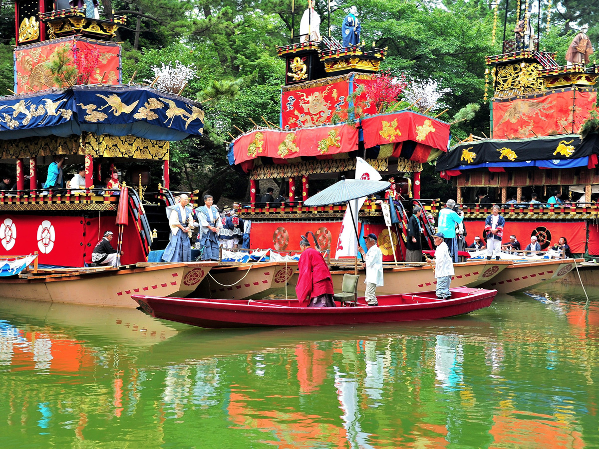 尾張津島天王祭