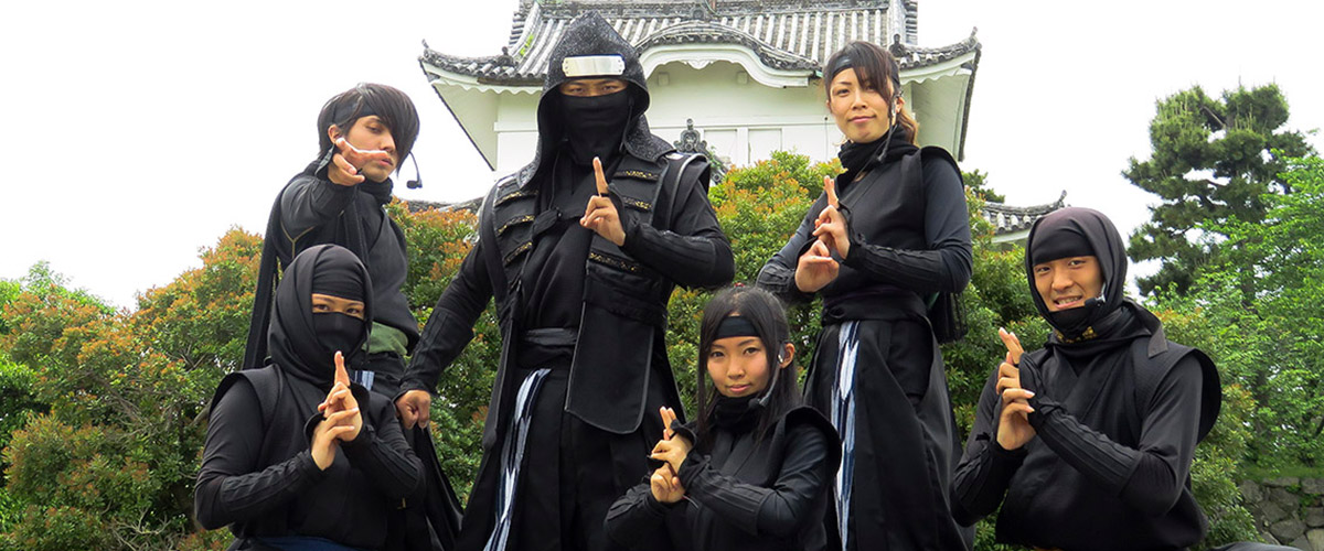 Tokugawa Ieyasu's Hattori Hanzo and The Ninjas team - New 2018 Member Introduction at Nagoya Castle - Lady Ninja "Kocho" first public appearance!