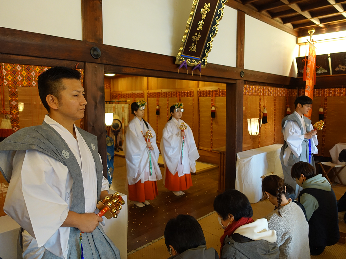 菅生神社　節分祭