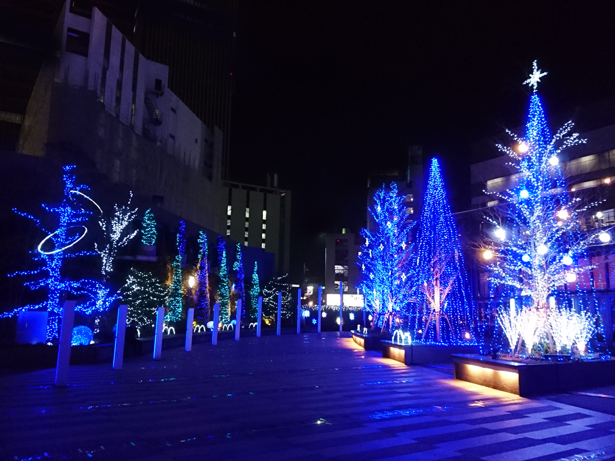 名古屋朗訊塔    冬季燈光秀