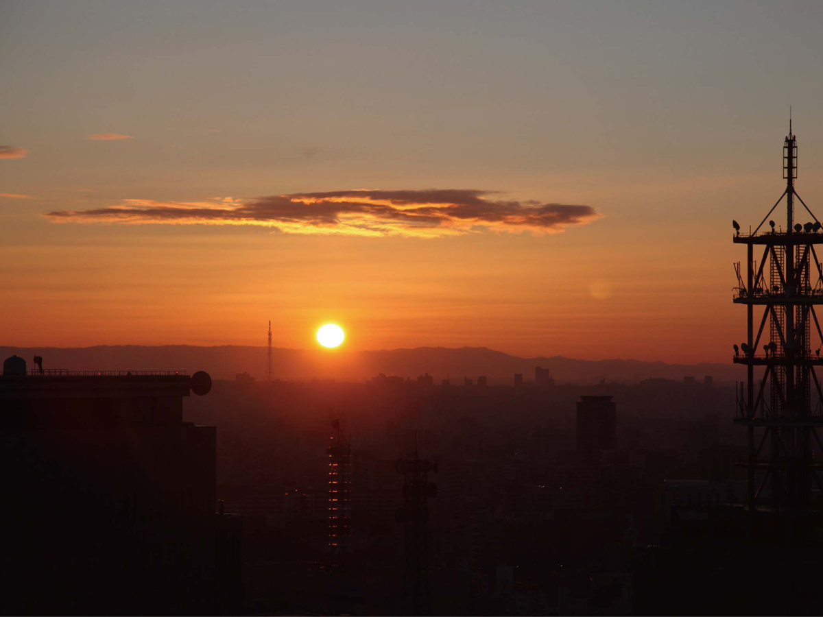 新春日出（名古屋電視塔）