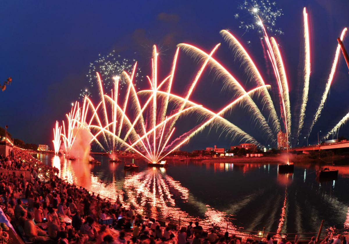 Toyohashi Gion Festival Fireworks