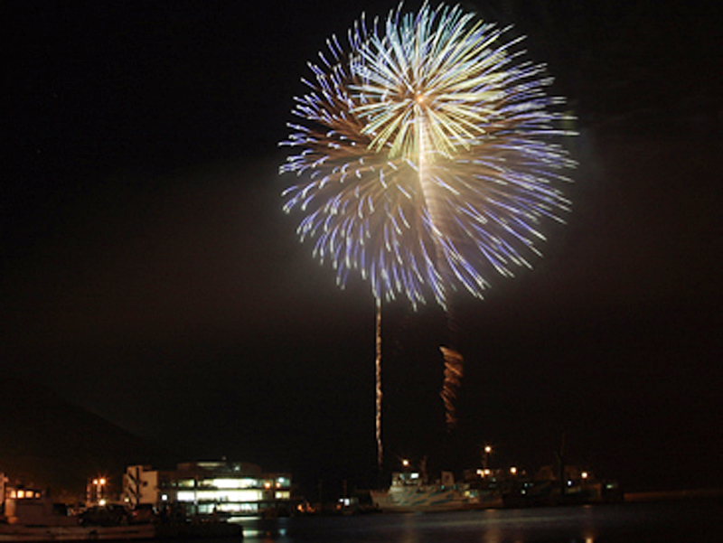 トライアスロン 伊良湖大会前夜祭花火大会