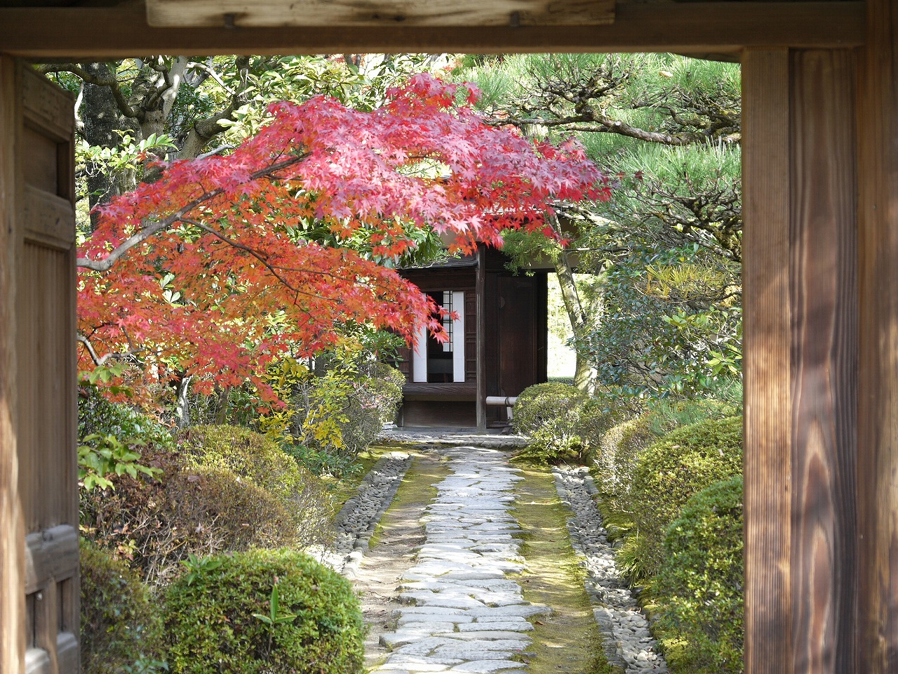 有樂苑（國寶茶室如庵）