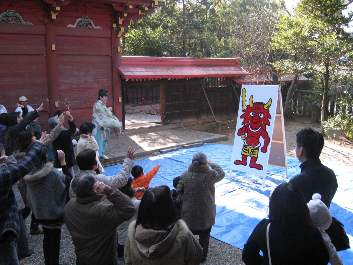 六所神社　 节分祭（节分消灾祈祷）