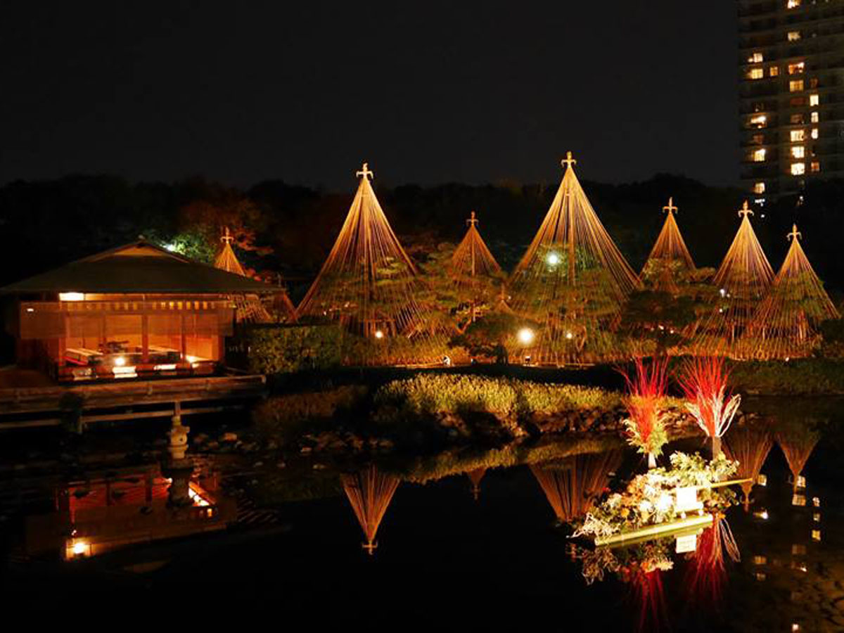 白鳥庭園　觀楓會