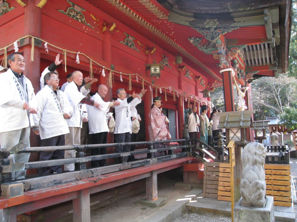 六所神社　 节分祭（节分消灾祈祷）