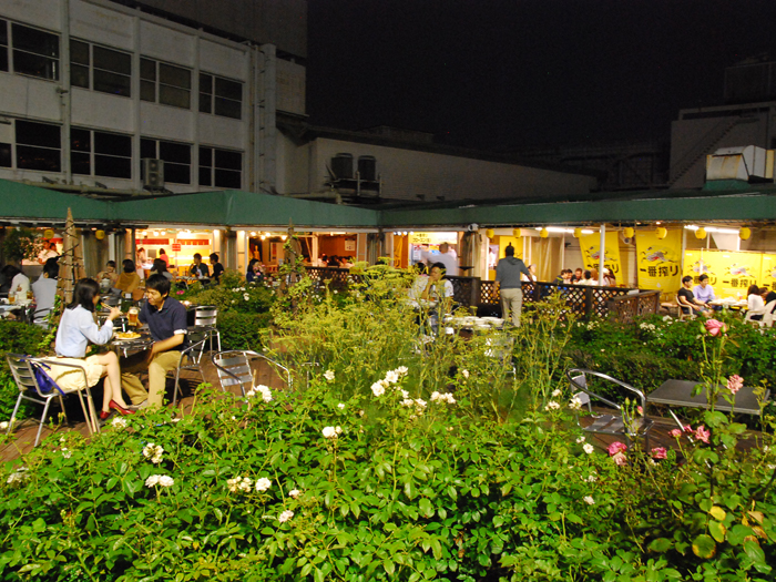 名鐵百貨店本店[本館]　屋頂啤酒花園