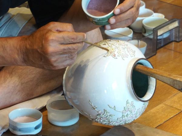 愛知的安藤七寶店和Ama市七寶燒