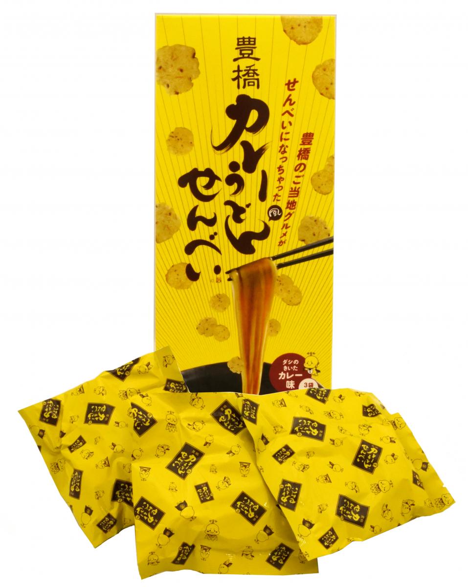 豊橋カレーうどん風せんべい