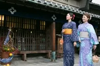 有松絞会館と有松・鳴海の古い町並み