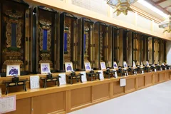 大樹寺・代々将軍の位牌