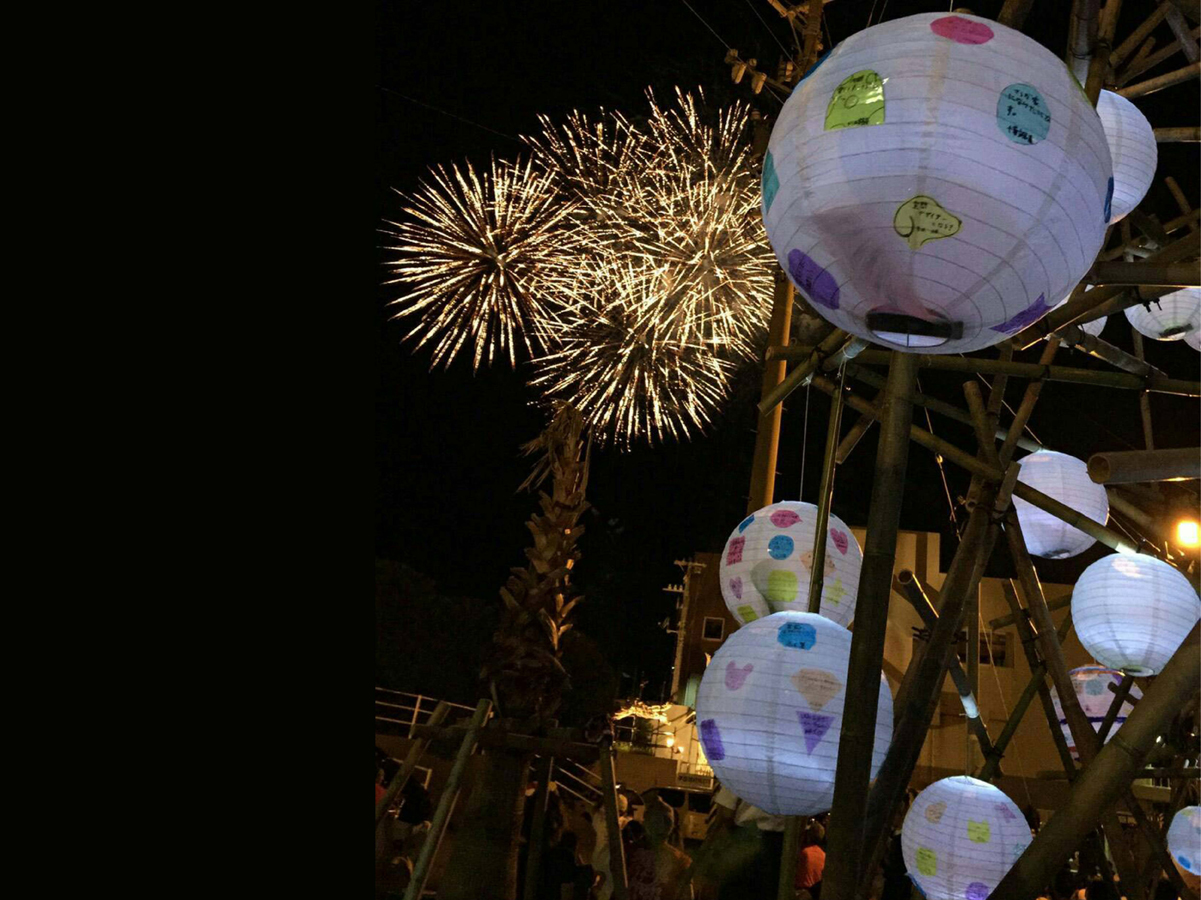 鐵人三項賽伊良湖大會前夜祭焰火大會