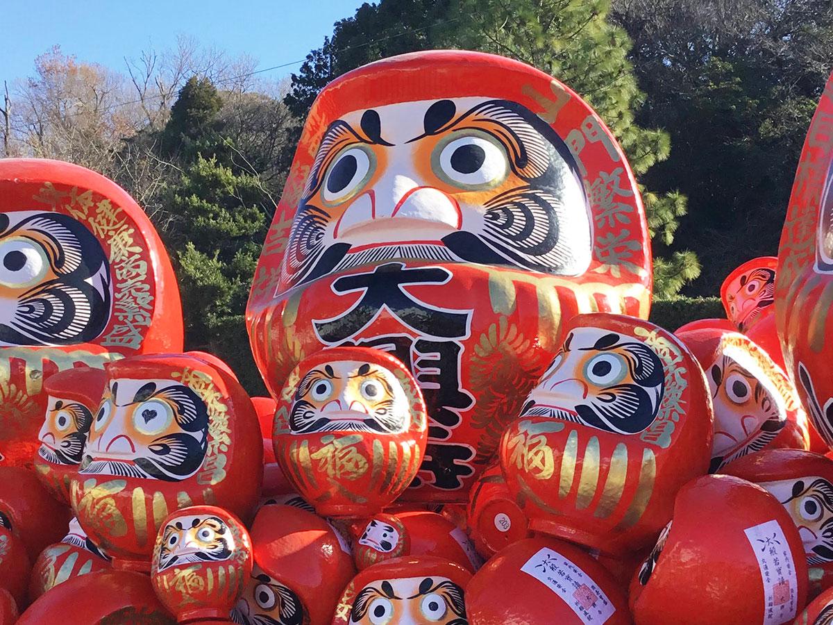 大兴寺的开运大日福达摩大祭