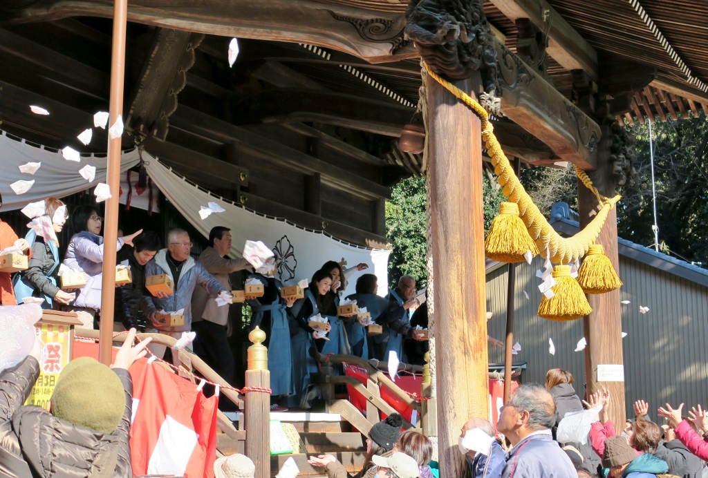 牟吕八幡宫　节分祭