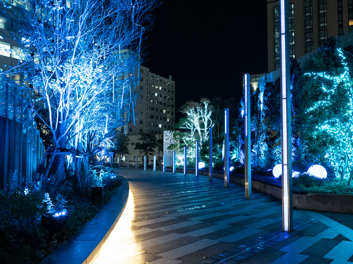 名古屋朗讯塔 冬季灯光秀