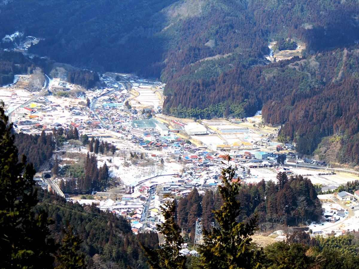 夏烧城山元旦登山