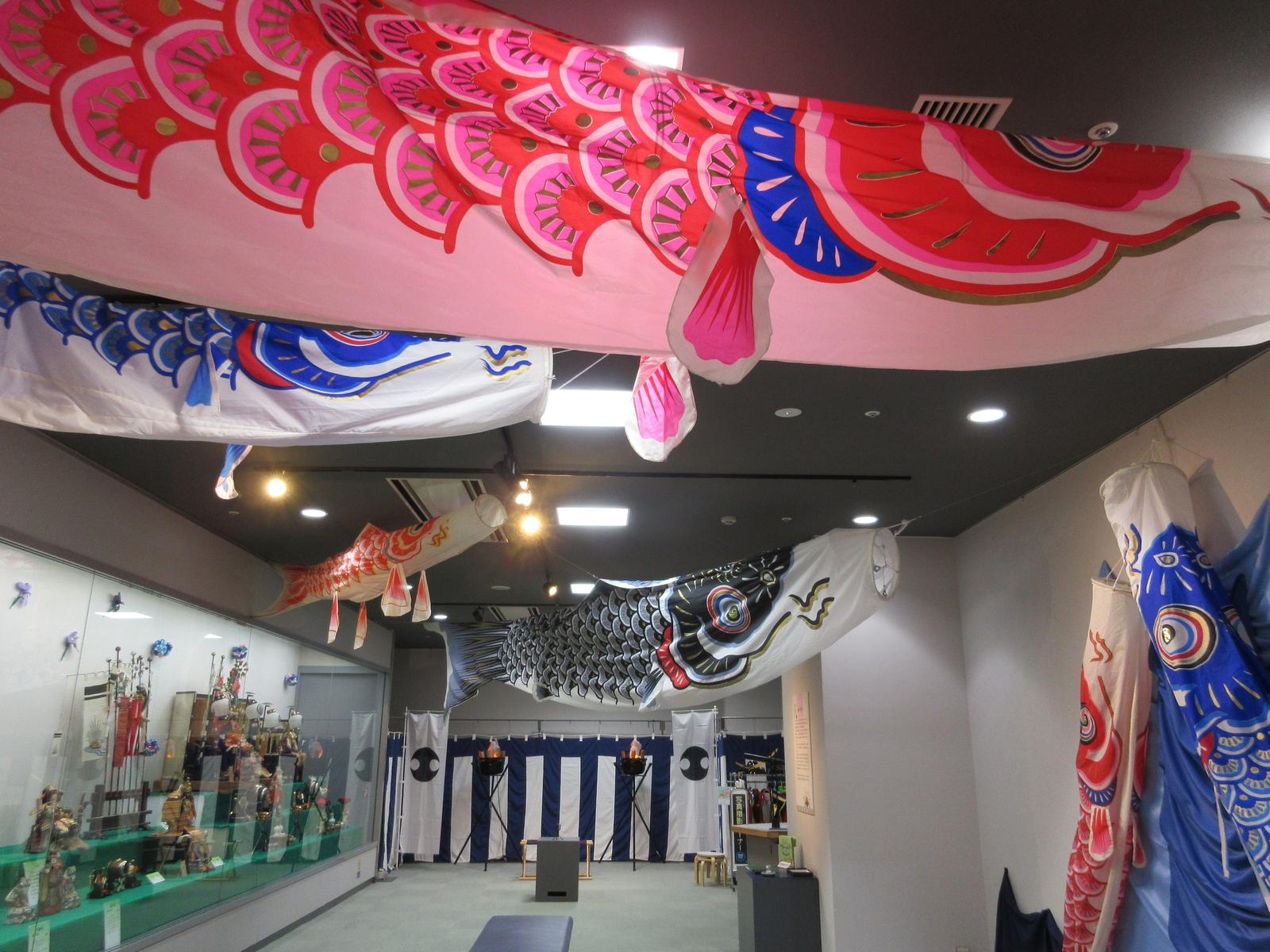 Oguchi Town Historical Folk Museum's Spring Exhibit: Boys' Day