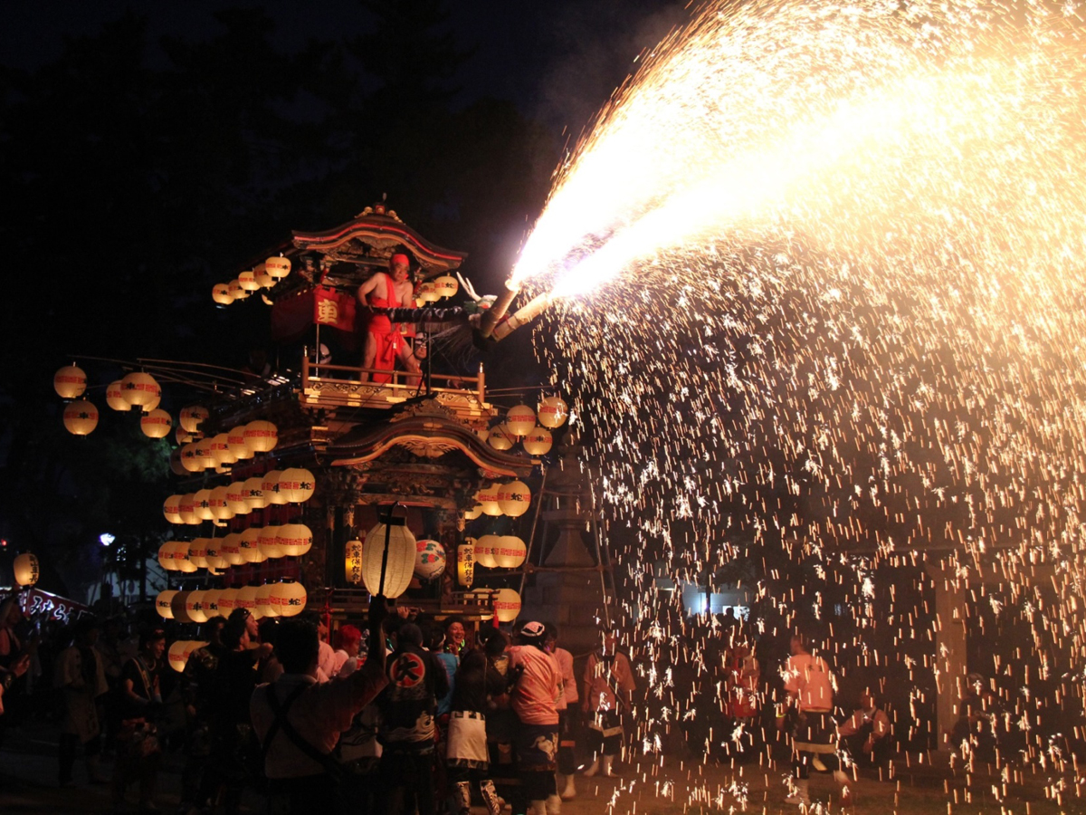 Taketoyo Town Oashi Area Jaguruma Festival