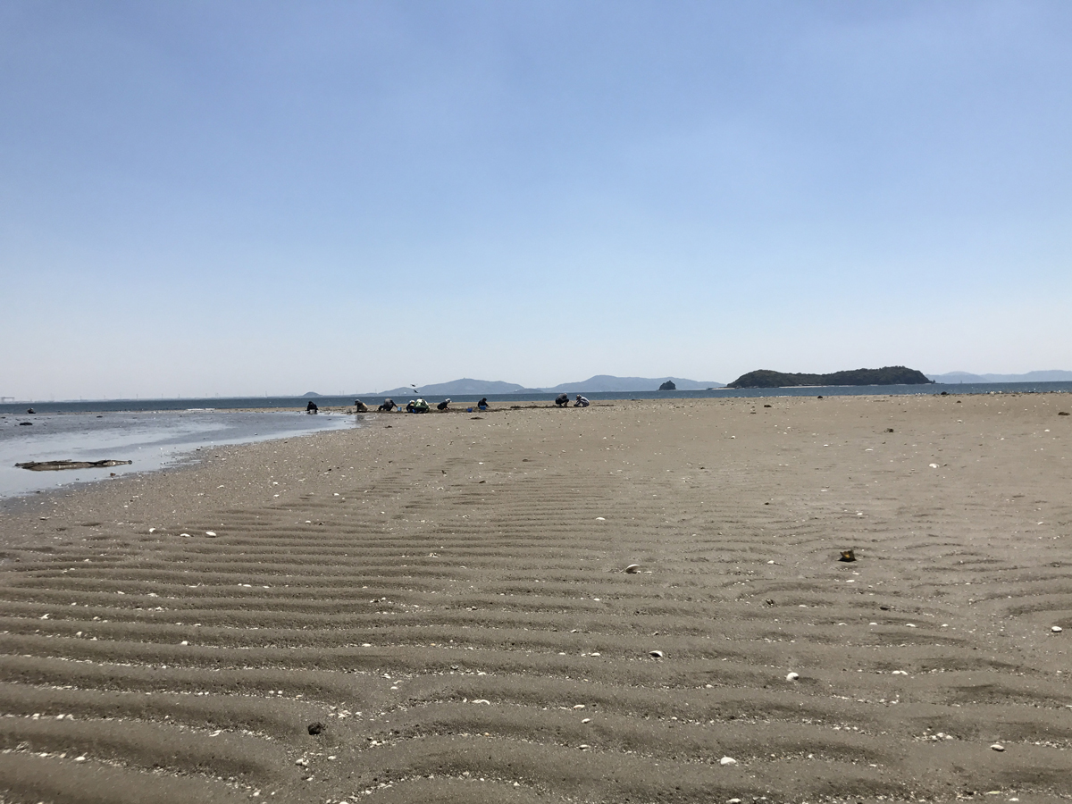 水神 潮干狩り