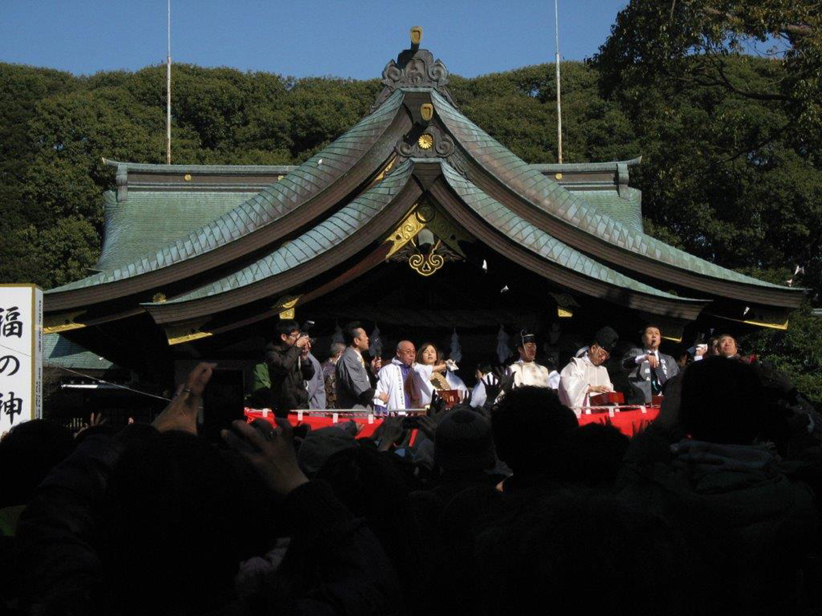 真清田神社 節分祭