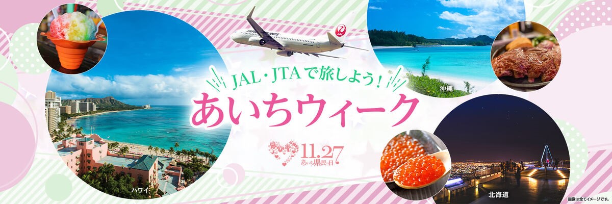 JAL・JTAで旅しよう！あいちウィーク