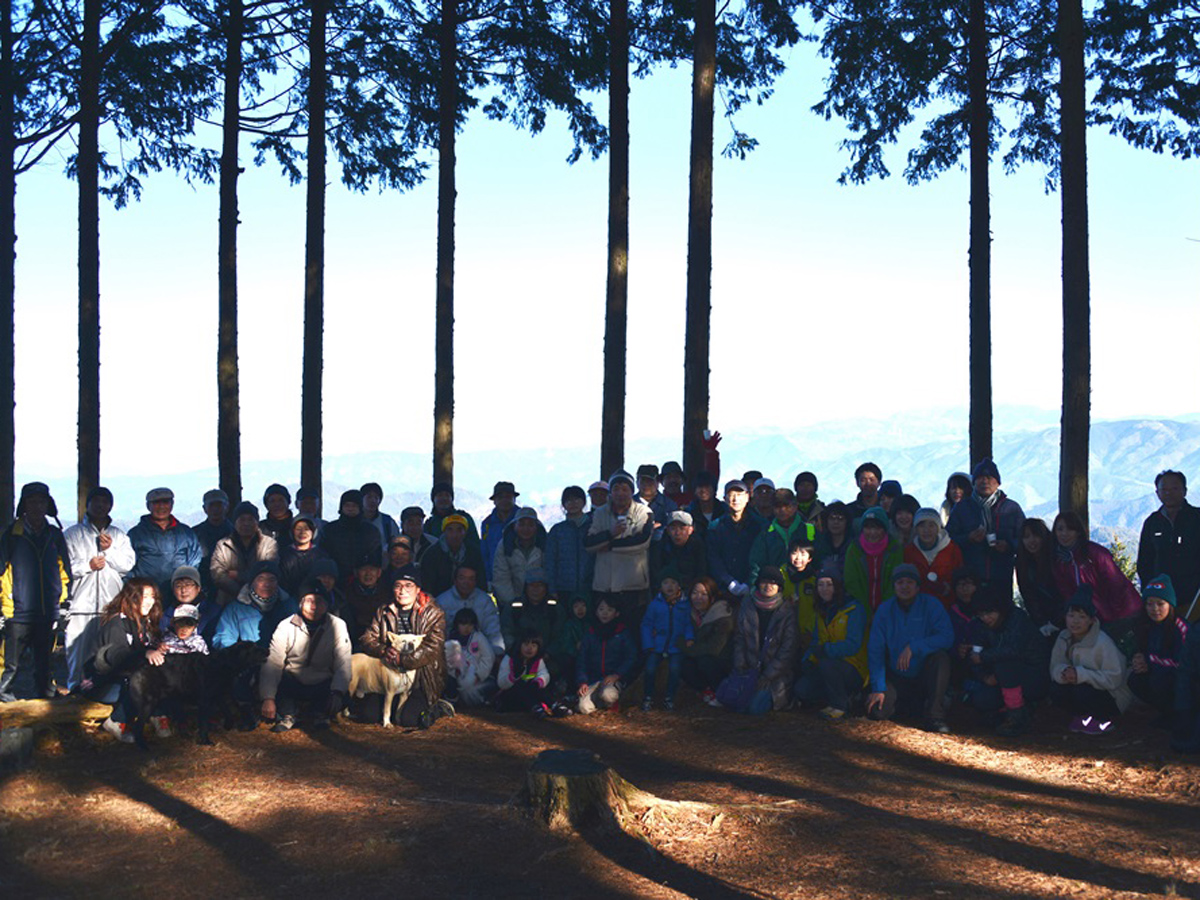 夏燒城山元旦登山