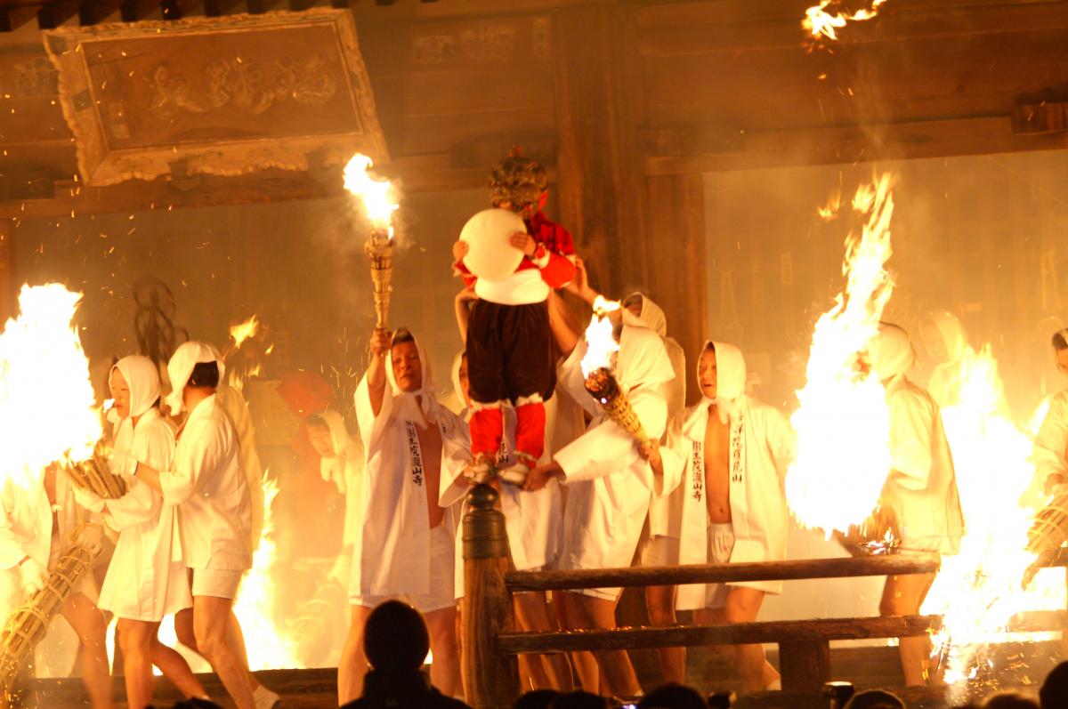 瀧山寺 鬼祭り