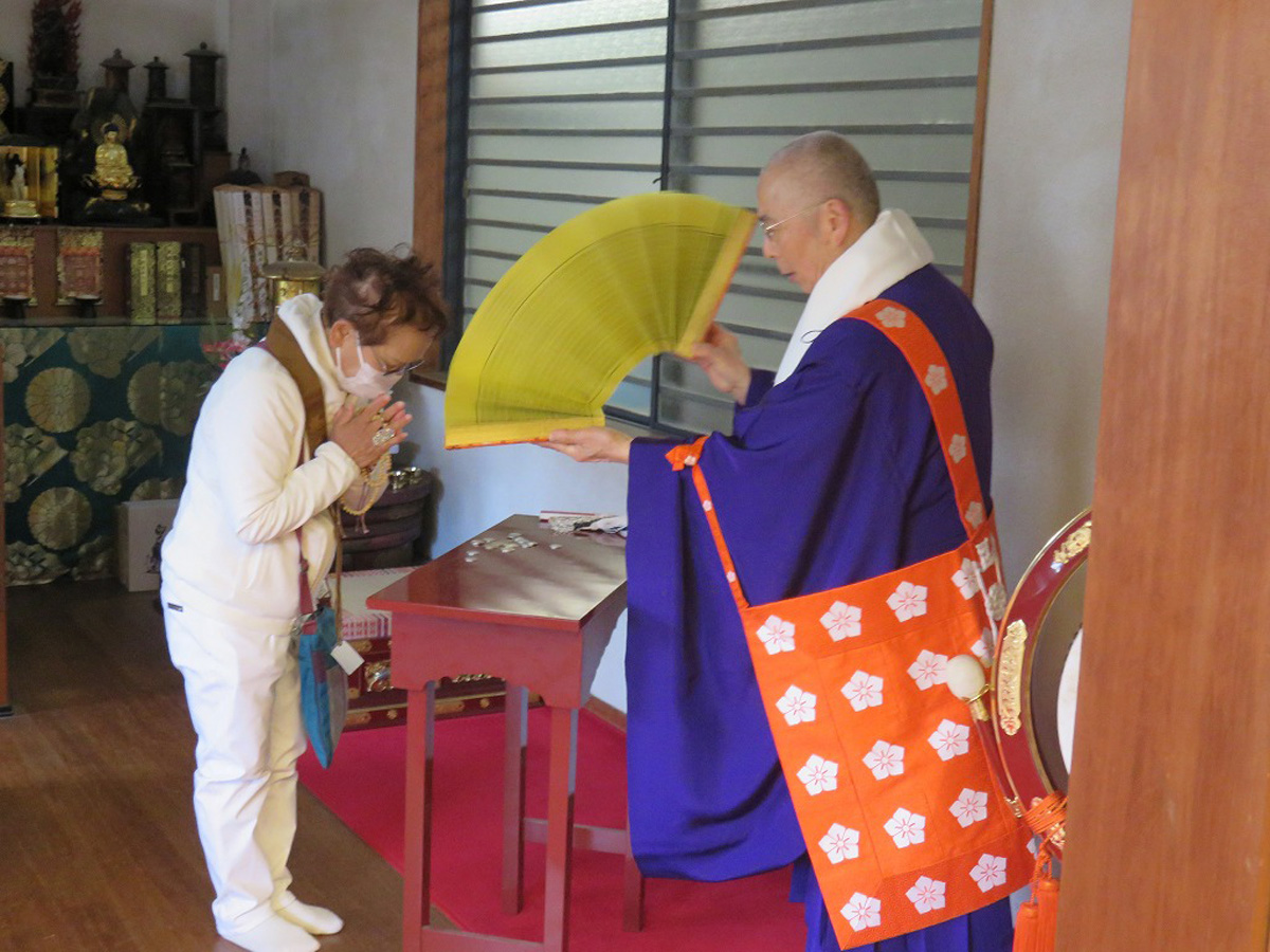 寂光院 秘仏観音 おいただき