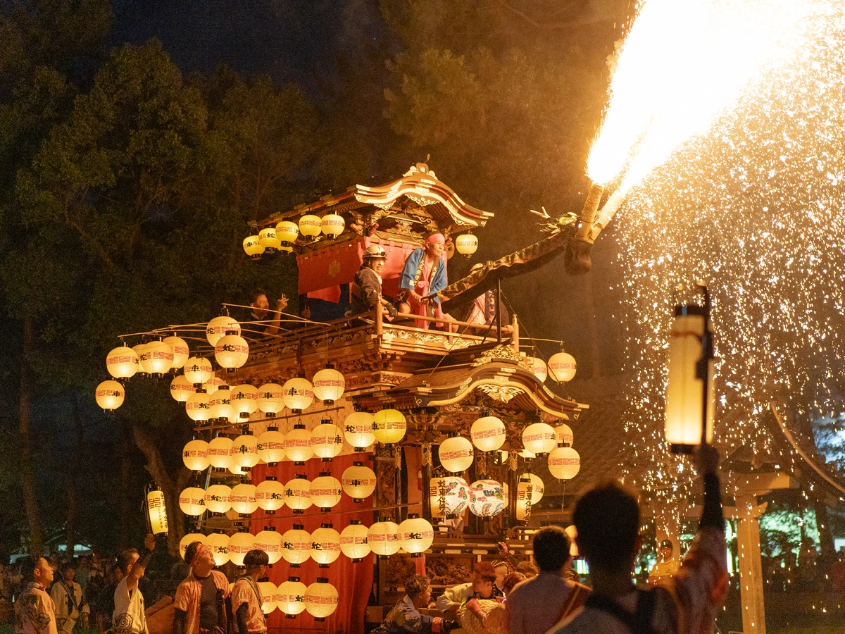 Taketoyo Town Oashi Area Jaguruma Festival