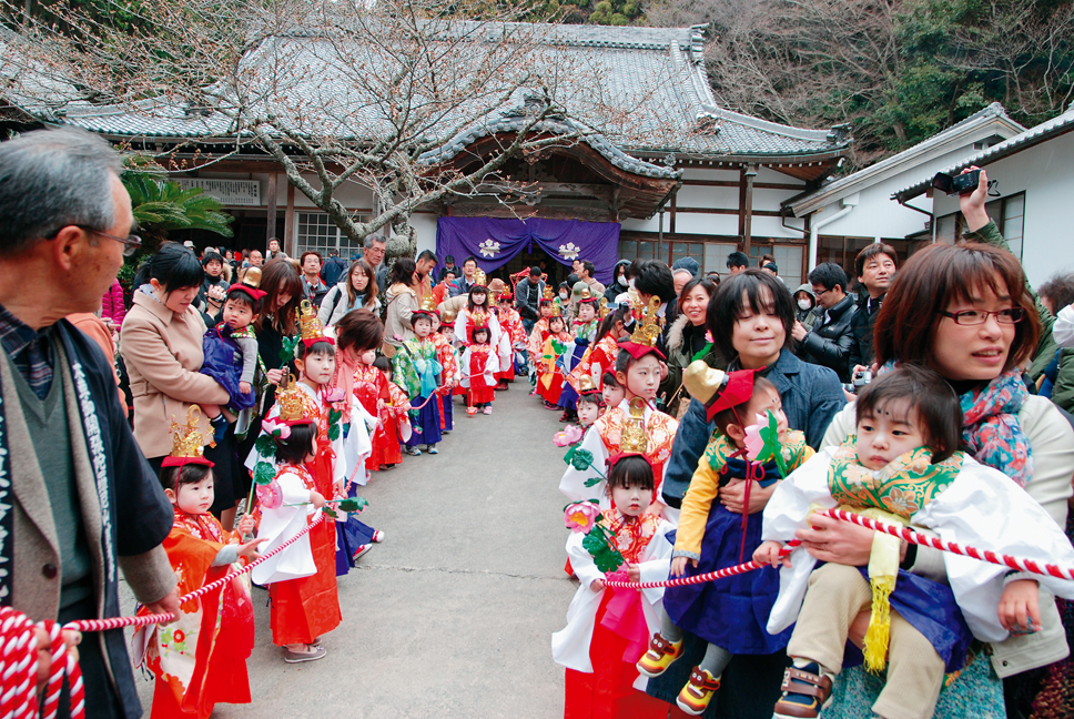 財賀寺　智恵文殊まつり