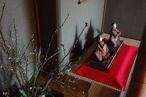 旧本多忠次邸のひなまつり